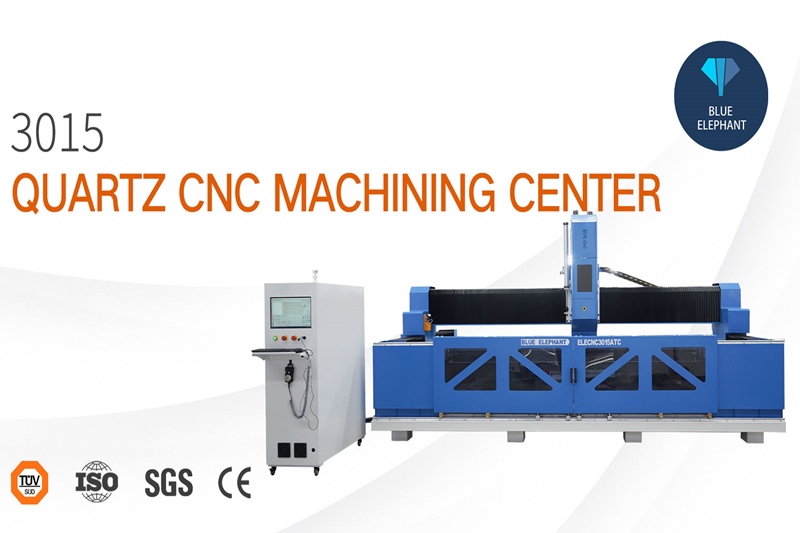 3015 quartz cnc machining center