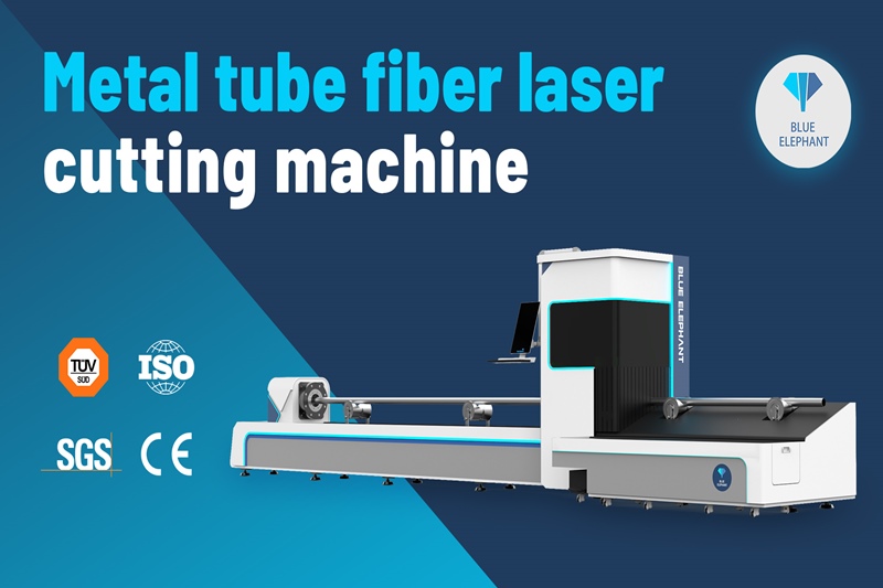 Economical Metal Tube Fiber Laser Cutting Machine