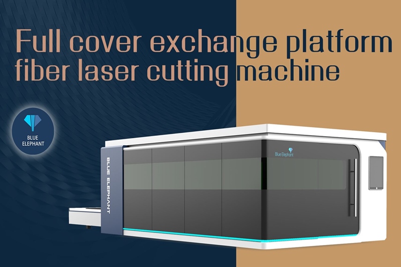 Full Cover Exchange Platform fiber laser cutting machine