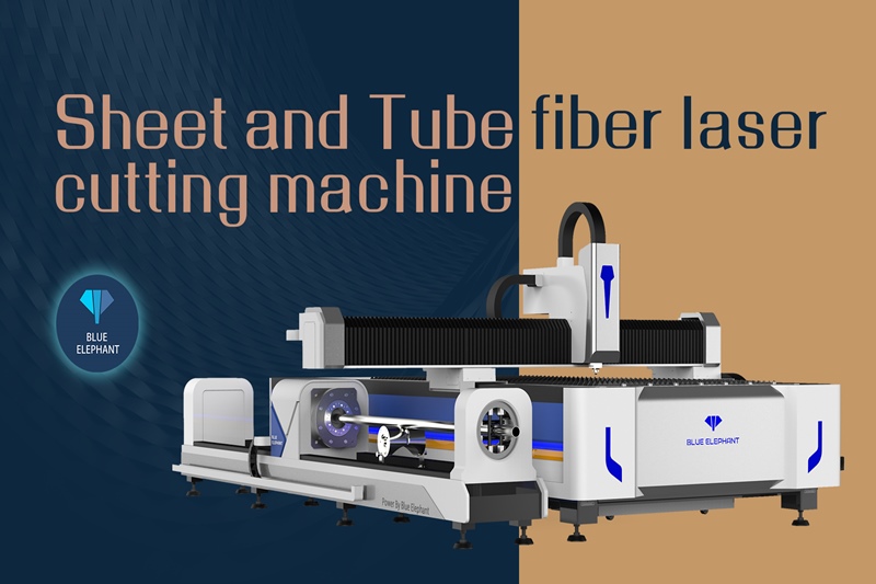 Metal Sheet and Tube Fiber Laser Cutting Machine