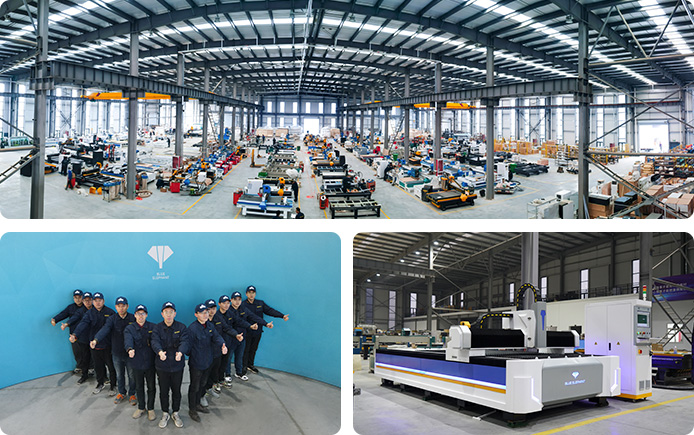 Blue Elephant CNC Laser Cutting Machine Factory View