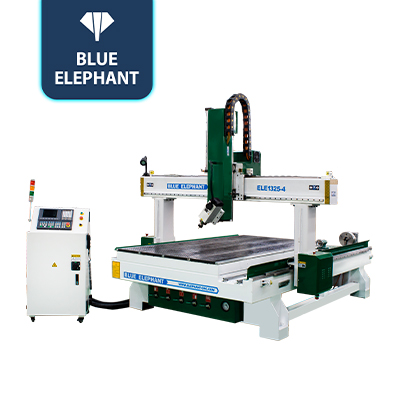 4 Axis CNC Wood Machine with Rotary Device for Purchase to New York, USA