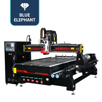 360° Engraving, 4×8 1325 ATC CNC Router With Rotary Device
