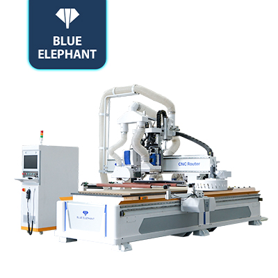Best Selling Nesting CNC Router Cabinet Making Machine with Double Saws at Good Price