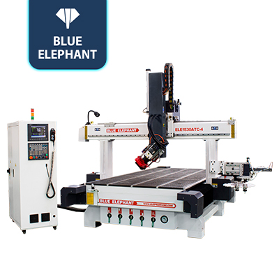 5x10 4 Axis ATC CNC Router in Italy, Mongolia for Cabinet Making